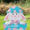 Glitzhome® 24" Easter Metal Bunny Egg Yard Stake